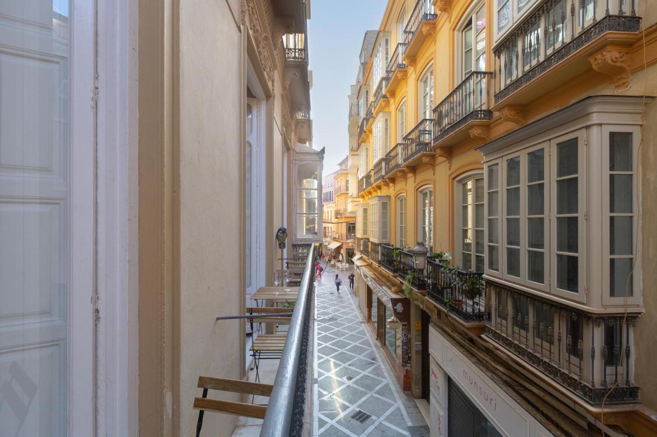Puerta De Larios: Central Three-Bedroom Apartment With Balconies And Patio Малага Екстериор снимка