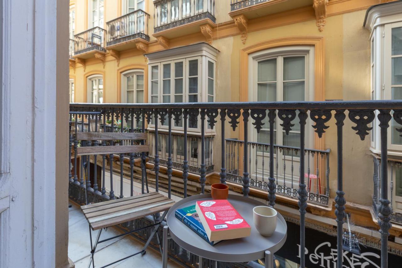 Puerta De Larios: Central Three-Bedroom Apartment With Balconies And Patio Малага Екстериор снимка